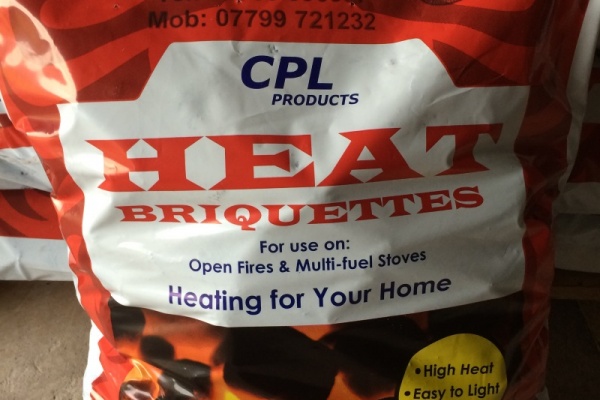 Pre-packed Heat Briquettes (20kg)